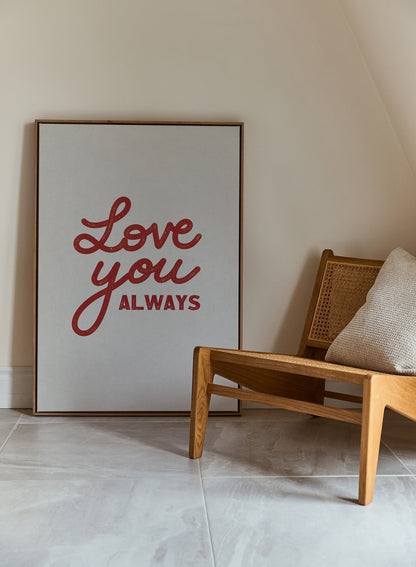 Love you, Always, Poster